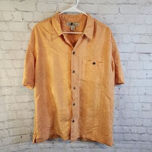 Men's Joe Marlin Hawaiian button-down shirt, size Large